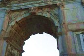 Рим. Фрагмент арки Тита